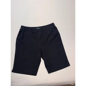 Lauren Ralph Lauren Navy Blue Cotton Twill Shorts Mens 18W Flat Front (413)
